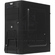 Компьютерный корпус Miditower ExeGate EX283215RUS CP-603UB Black, ATX, (CP350W, 80мм), 2*USB+2*USB 3.0, Audio, замок блокировки кнопки питания
