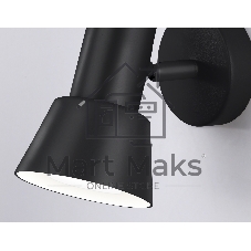 Накладной поворотный спот Ambrella light TA13112 BK/WH черный/белый GU10 max 12W D85*L123*H145