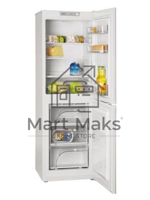 Холодильник Atlant ХМ-4210-000 белый двухкамерный 131/67л морозилка снизу