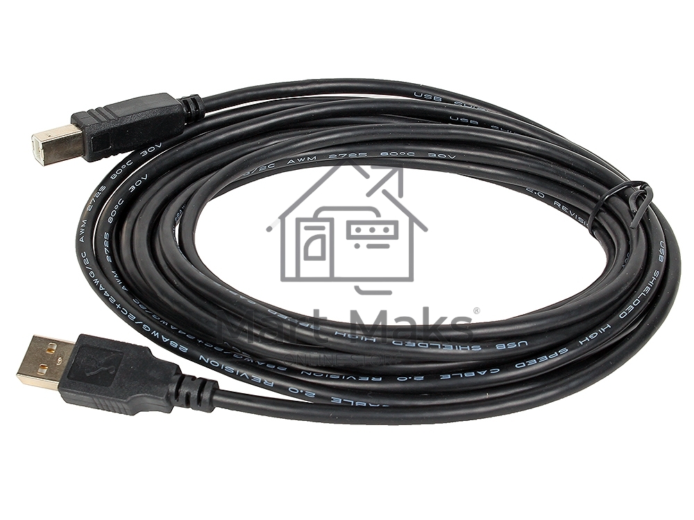 Кабель Gembird CCP-USB2-AMBM-15 USB 2.0 кабель PRO для соед. 4.5м AM/BM позол. контакты, пакет