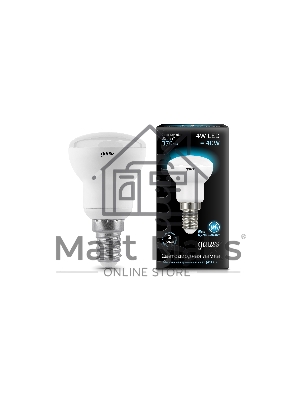 Лампа светодиодная Gauss 106001204LED Reflector R39 E14 4W 4100K Арт.EB106001204