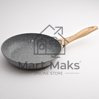 Сковорода ALPENKOK AK-0043A/26N алюм.с антипригар. покрытием GREY MARBLE, индукц. d=26см (6)