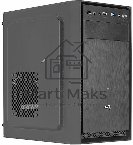 Компьютерный корпус Aerocool / Formula CS-104-S-BK-v1 черный без БП mATX 1x120mm 1xUSB2.0 1xUSB3.0 audio