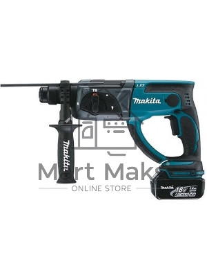 Перфоратор Makita DHR202RFE Перфоратор ак,SDS+, 18В,2х 3 Ач Li-ion,3реж,1.9Дж,0-4000у\м,3.5кг,чем,подсветка,совмест с 4 Ач Li-ion