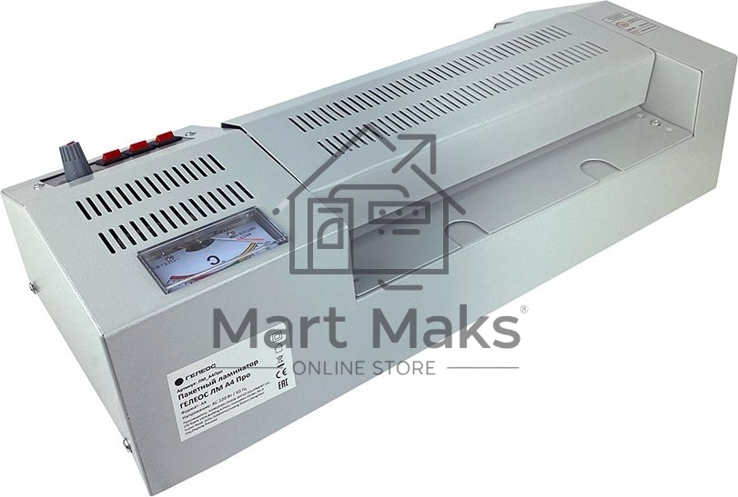 Ламинатор Гелеос ЛМ A4 Про, 4 вала, А4, 250мкм, 620 мм/мин