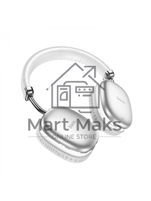 Наушники HOCO W35 полноразмерные, беспроводные, BT 5.3, серебристый