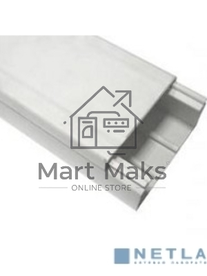 Кабель-канал 80х60 L2000 пластик TA-GN ДКС 01785