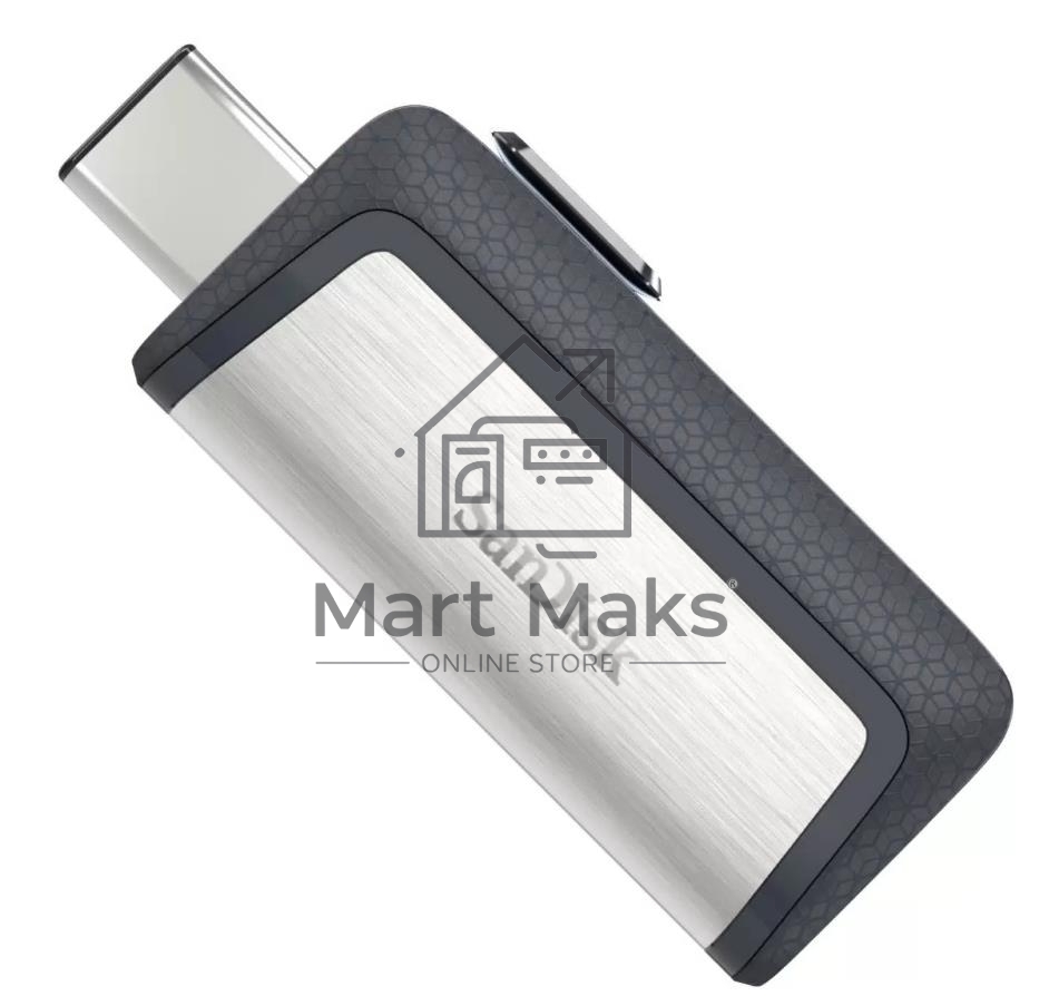 Флешка USB R/W 128GB SanDisk Ultra Dual Drive, USB 3.0 - USB Type-C