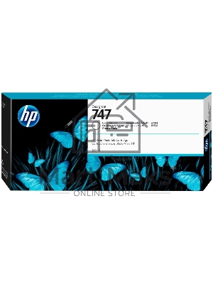 Картридж струйный HP 747 усилитель глянца, для HP DesignJet Z9+ 300-ml