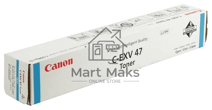 Картридж лазерный Canon C-EXV47C (8517B002) голубой (21 500 стр.) для Canon iR-ADV С351iF/C350i/C250i