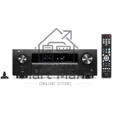 Ресивер AV Denon AVR-X580BT, 5.2, черный