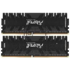 Оперативная память Kingston Fury Renegade, DDR4, 64GB (2x32 GB), 3200 MHz, CL16, DIMM, с радиатором, черный