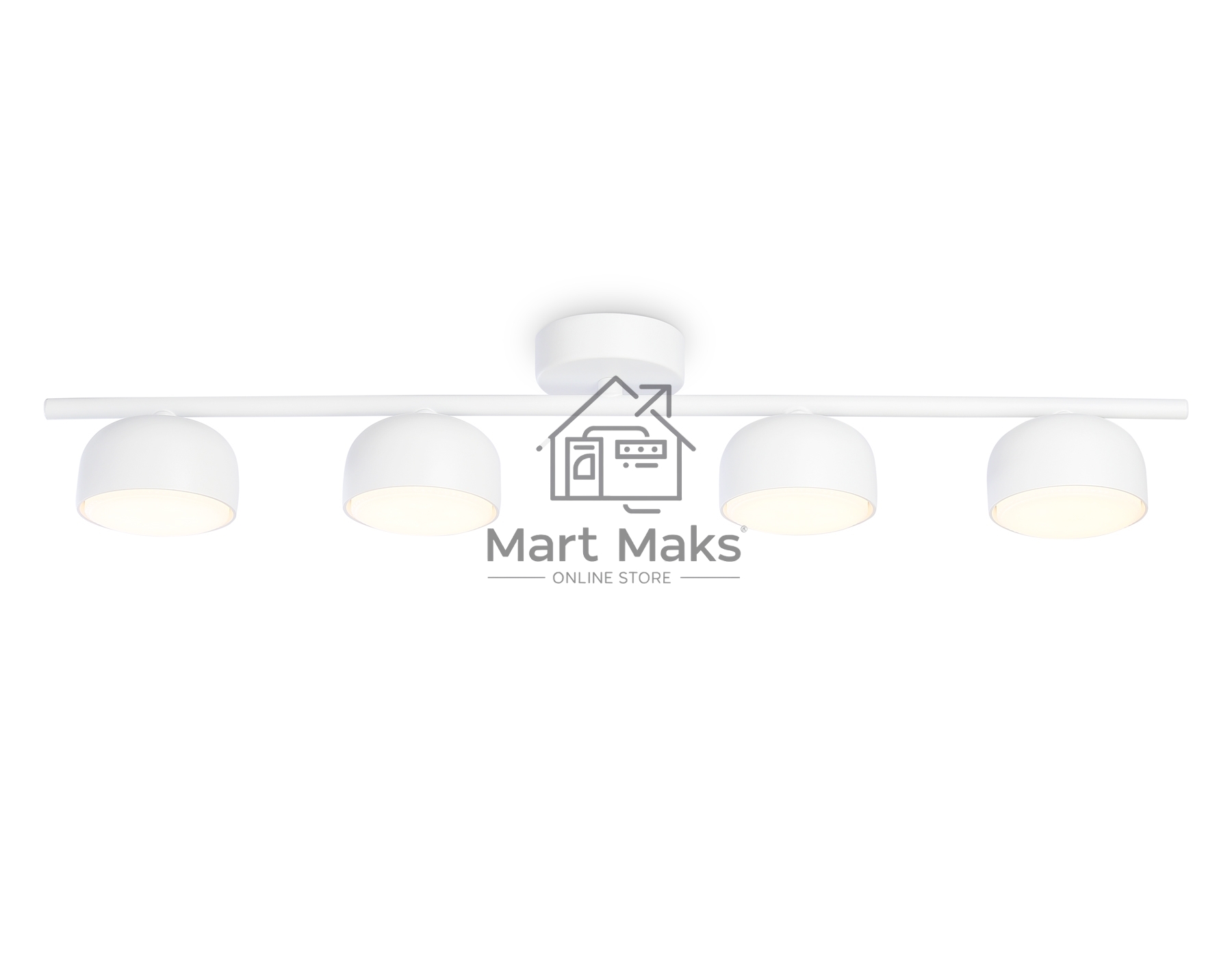 Светильник Ambrella light TN71027/4 WH белый GX53/4 max 12W 600*80*140