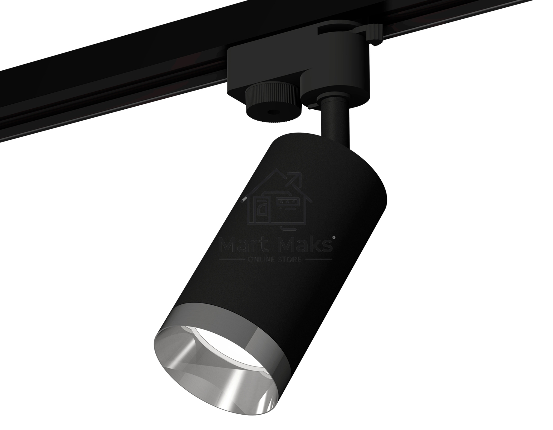 Светильник Ambrella light XT6323062 SBK/PSL черный песок/серебро полированное MR16 GU5.3 (A2521, C6323, N6132)