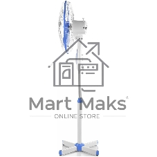 Вентилятор Centek CT-5015 Blue синий, напольный, 50 Вт, 3 скорости, 40 см