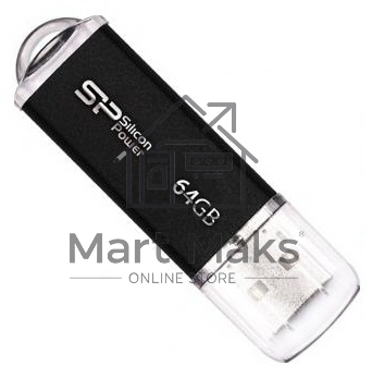 Флешка USB R/W Silicon Power R/W USB Drive 64Gb Ultima II SP064GBUF2M01V1K USB2.0, Black