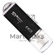 Флешка USB Silicon Power R/W USB 64Gb Ultima II SP064Gb,UF2M01V1K USB 2.0, черный