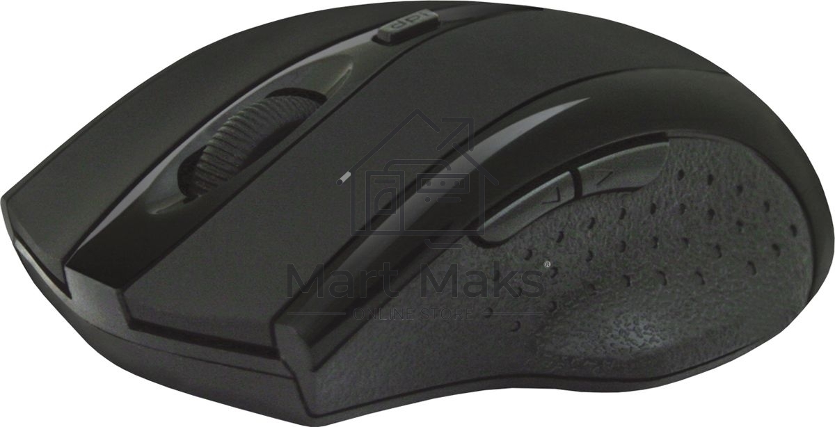 Мышь беспроводная Defender Accura MM-665 черный, 1600 dpi, радиоканал, USB, кнопки - 6