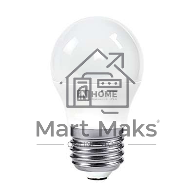Лампа светодиодная IN HOME 4690612020600 LED-ШАР-VC 11 Вт 230В E27 3000К 1050 лм