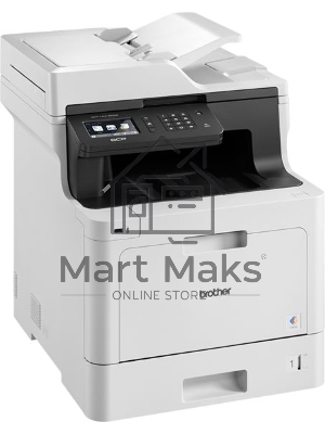 МФУ Brother DCP-L8410CDW, цветной светодиодный принтер/сканер/копир A4, сеть