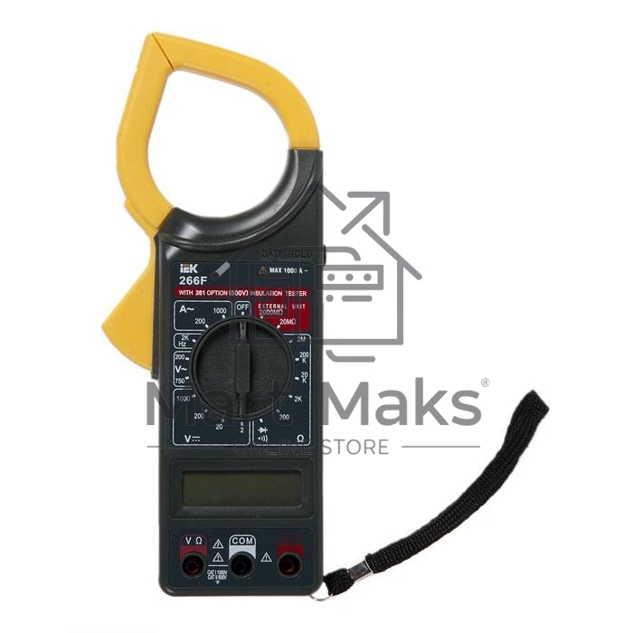 Клещи токоизм. Expert 266F ИЭК TCM-1F-266
