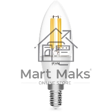Лампа светодиодная филаментная Gauss Smart Home DIM E14 C35 4,5 Вт 1/10/40