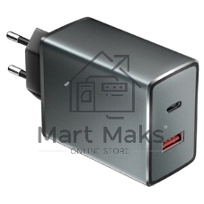 Автомобильное зарядное устройство OLMIO Type-C/USB, 38W, 6A, QuickCharge3.0, PowerDelivery