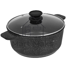 Сковорода Maunfeld Galaxite MF24GLX01FP из литого алюминия, 24 см