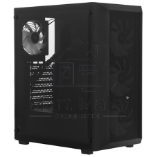 Компьютерный корпус XASTRA A406 4ARGB Black ATX/Mesh/tempered glass/4x120мм ARGB PWM fans/A406-4FC12A