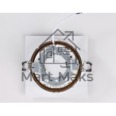 Светильник Ambrella light TN51916 WH/GD белый/золото GX53 max 12W 115*115*23