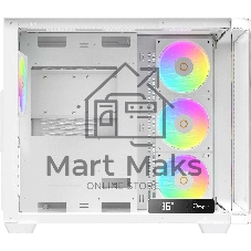 Компьютерный корпус Ocypus Iota C70 WH Curve ARGB Digital ATX без БП (Iota-C70-WHD400CD-GL)