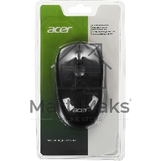 Мышь беспроводная Acer OMR300 черный, 1600 dpi, радиоканал, USB, кнопки - 6