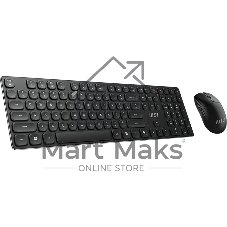 Комплект клавиатура+мышь MSI Forge K210 Combo беспроводной, USB, 1600 DPI, чёрный