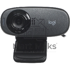 Веб-камера Logitech C310 HD 1280x720, 30 кадр/с, USB Type-A, микрофон (шумоподавление), автоосвещение, универсальное крепление