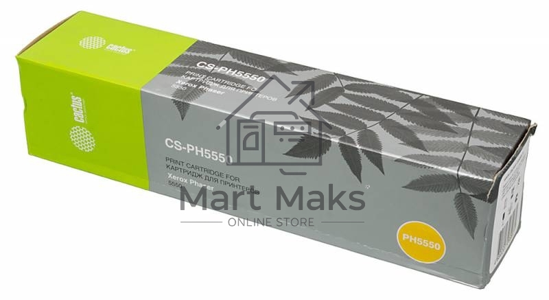 Картридж лазерный Cactus CS-PH5550 (106R01294) черный (35000 стр.) для Xerox Phaser 5550