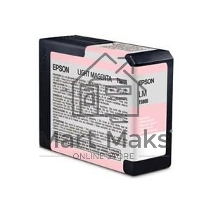 Картридж струйный Epson C13T580B00 светло-пурпурный (80ml)
