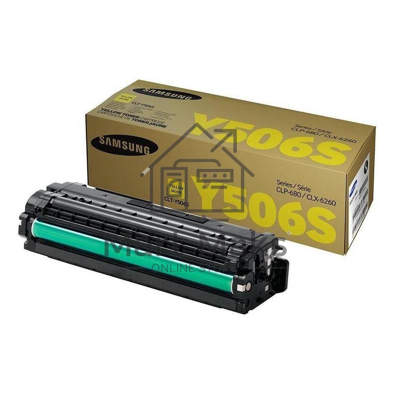 Картридж лазерный Samsung CLT-Y506S/SEE желтый для Samsung CLP-680/CLX-6260 (1500стр.)