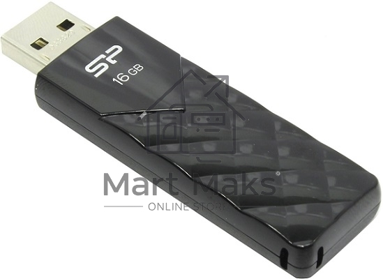 Флешка USB R/W R/W 16Gb Ultima U03 SP016GBUF2U03V1K USB2.0 черный