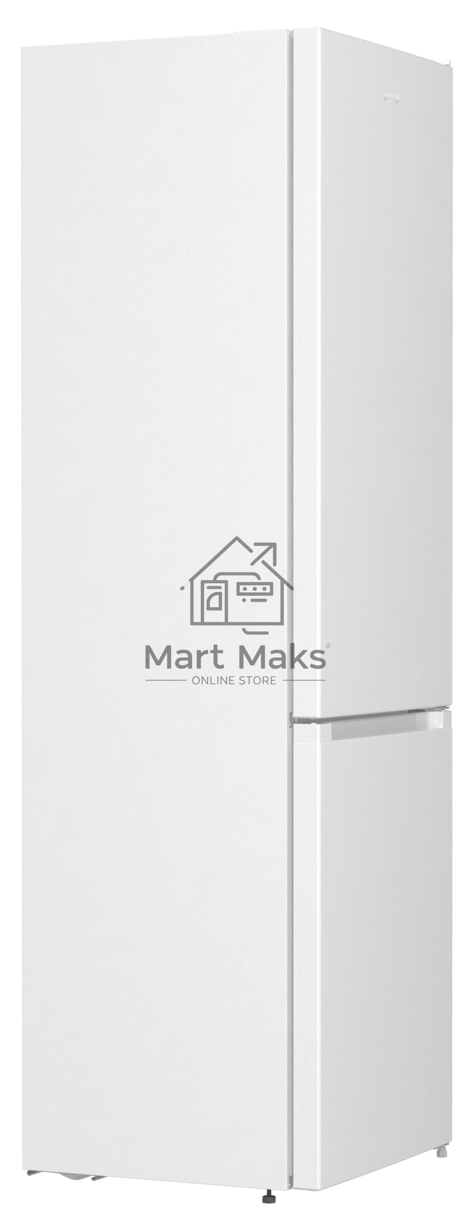 Холодильник Gorenje NRK6201PW4 белый двухкамерный 235/96л морозилка снизу