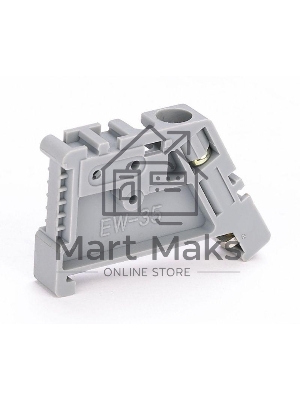 Ограничитель пластик. на DIN-рейку с 1 винтом Ф Ограничитель пластик. на DIN-рейку с 1 винтом Ф