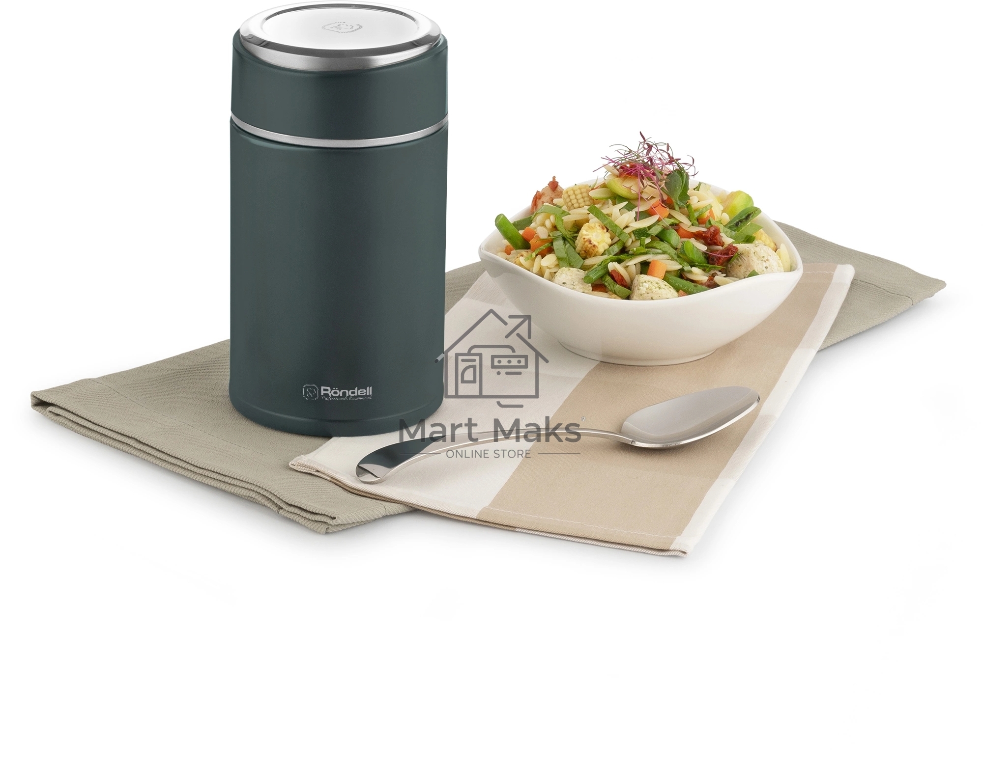 Термос для еды с сумкой Rondell RDS-1660 Aventura 0,7 л