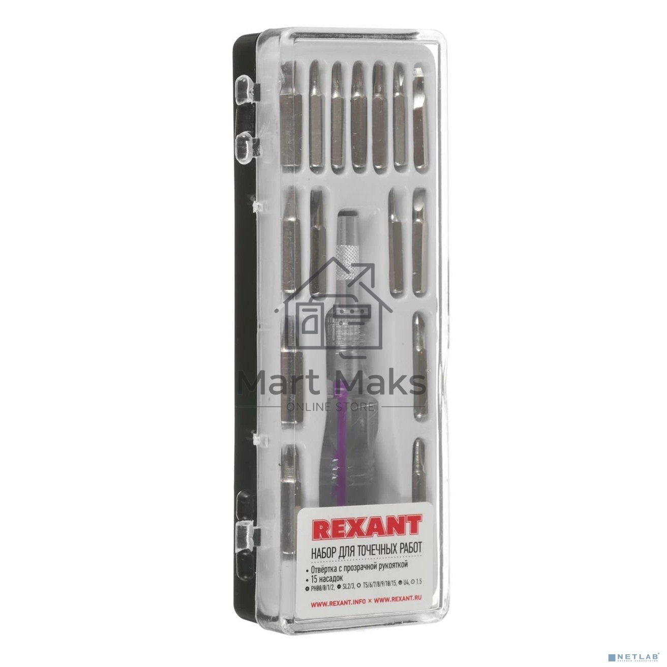 Набор отверток для точечных работ 16 предметов Rexant 12-4704