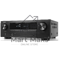 Ресивер AV Denon AVR-X580BT, 5.2, черный