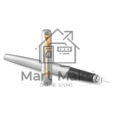 Ручка перьевая Parker Jotter Core F691 (CW2030948) Stainless Steel GT, M, сталь нержавеющая, подарочная коробка