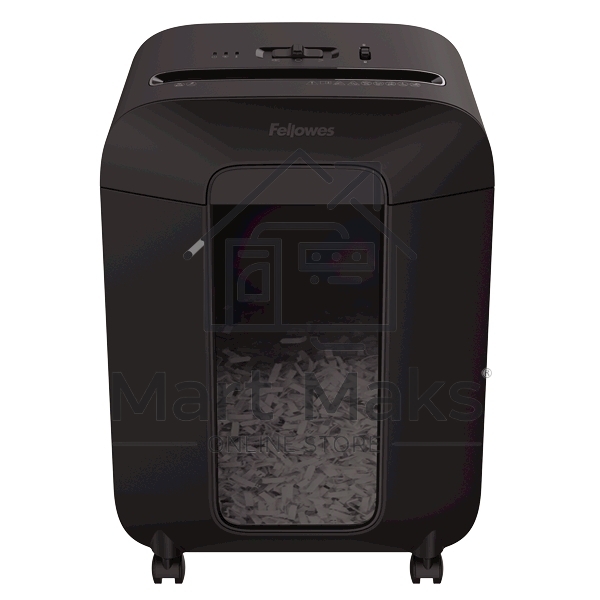 Шредер Fellowes PowerShred LX85 (секр.P-4)/перекрестный/12лист./19лтр./скрепки/скобы/пл.карты
