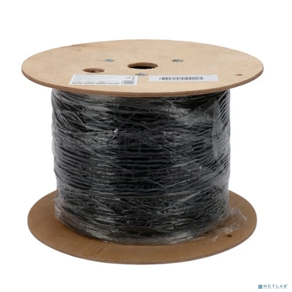 Кабель Cablexpert Россия FPC-5051E-4-CU, FTP indoor 4x2x0.51, медный, кат.5e, однож., 305м, box, серый