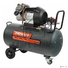 Компрессор поршневой безмасляный Patriot Professional 100-400, 400 л/мин, 8 бар, 2200 Вт, 100 л, быстросъемный 1/4