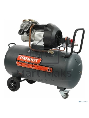Компрессор Patriot поршневой масляный Professional 100-400, 400 л/мин, 8 бар, 2200 Вт, 100 л, быстросъемный 1/4