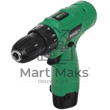 Дрель-шуруповерт Oasis AV-12 Eco, 12 В, 1,3 Ач, 24Нм, щеточный