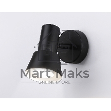 Накладной поворотный спот Ambrella light TA13112 BK/WH черный/белый GU10 max 12W D85*L123*H145